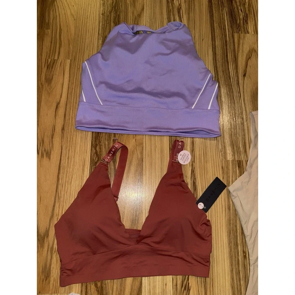 Victoria's Secret Spanx Danskin Bra‎ Lot Size Large EUC